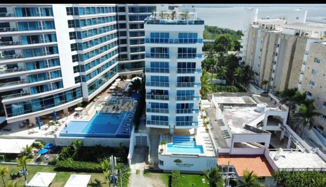 Luxury Apartment, Sector Morros, Vista Y Salida Al Mar Edificio Sunshine Cartagena Εξωτερικό φωτογραφία