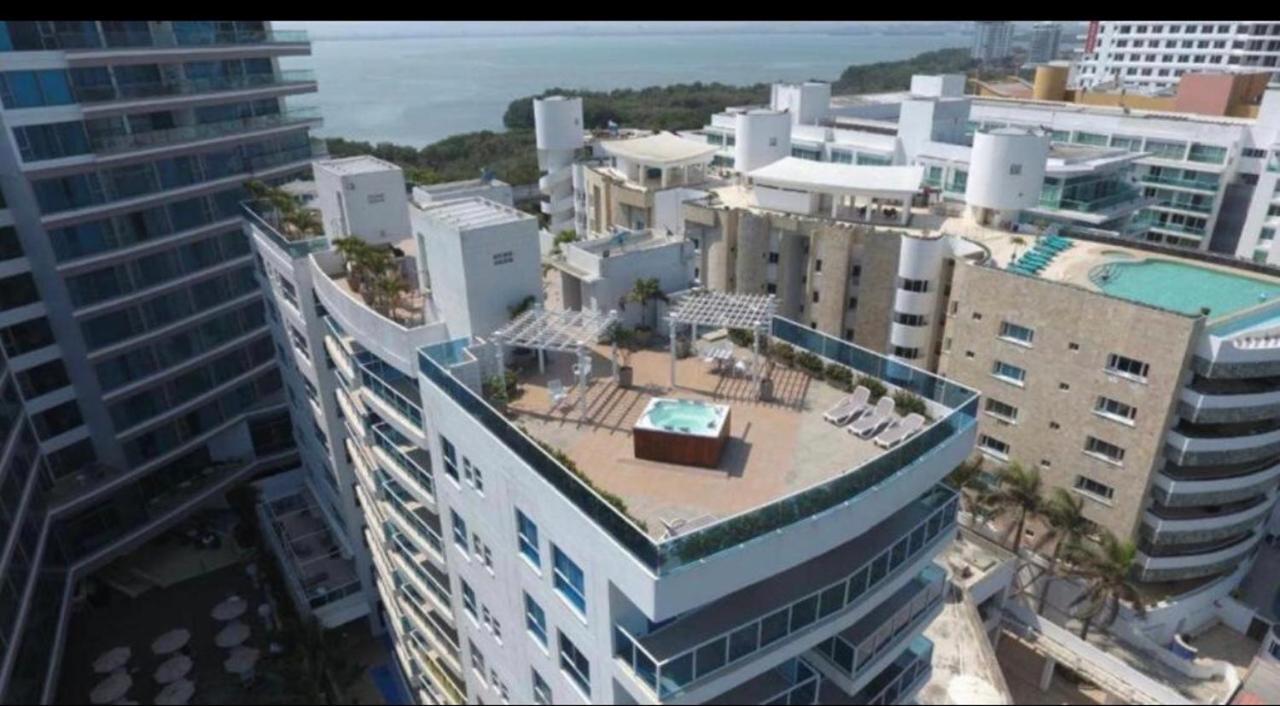 Luxury Apartment, Sector Morros, Vista Y Salida Al Mar Edificio Sunshine Cartagena Εξωτερικό φωτογραφία