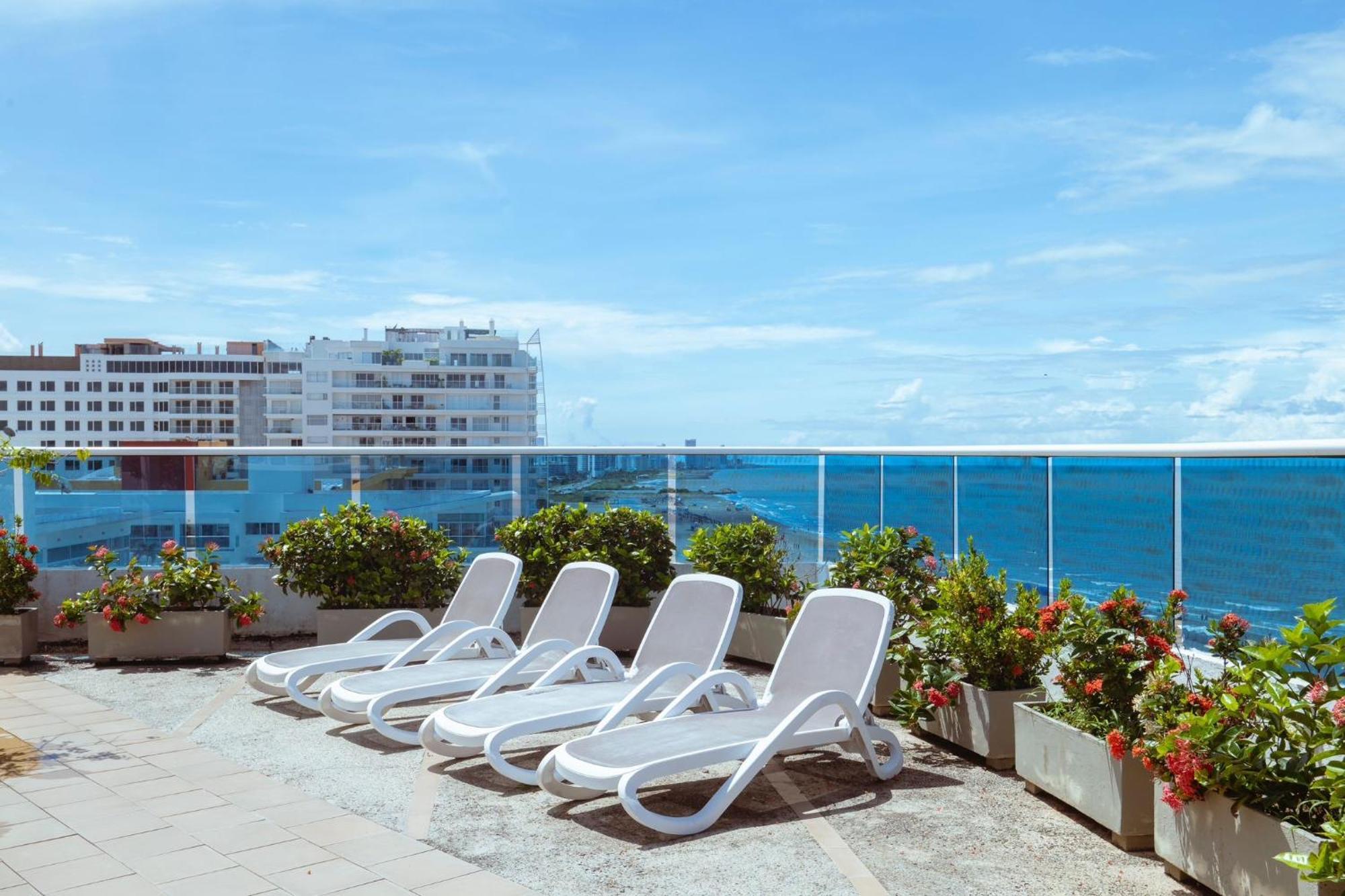 Luxury Apartment, Sector Morros, Vista Y Salida Al Mar Edificio Sunshine Cartagena Εξωτερικό φωτογραφία
