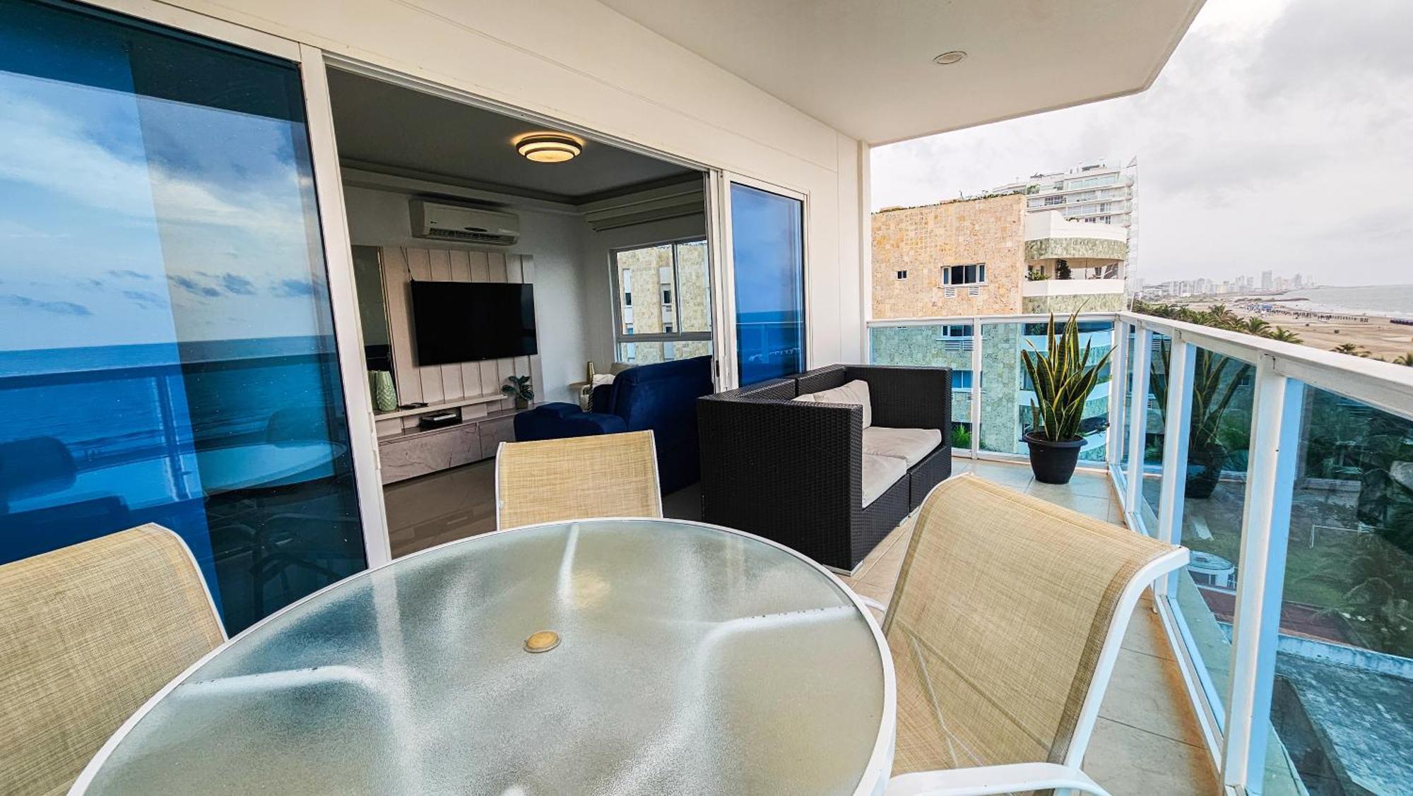 Luxury Apartment, Sector Morros, Vista Y Salida Al Mar Edificio Sunshine Cartagena Εξωτερικό φωτογραφία